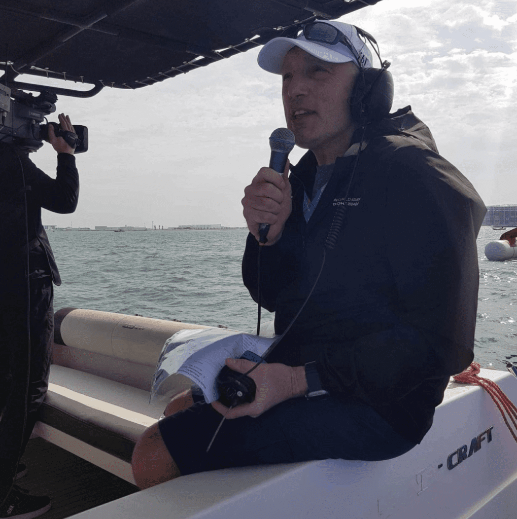 Mike Lewis, Colin Hill, Will Rollo Calling the Action at the World ...
