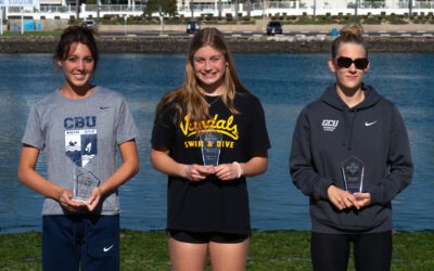 Ginger Kiefer, Kai Flanagan, Vivi Criscione Return for a Rematch at the 2025 MPSF Open Water Swimming Championships