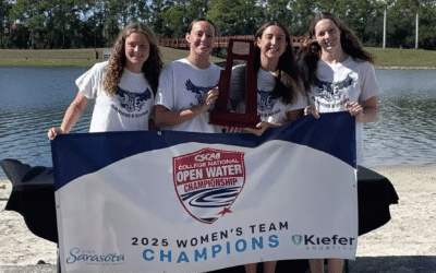 Rice University’s Ella Dyson and Ava Portello Go 1-2 Again at the CSCAA Open Water National Championships