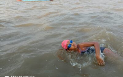3 Young Swimmers In India Complete Marathon Swimmers