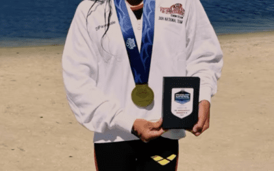 Ava Dipasquale Wins the USA Swimming Junior National 3 km Knockout Sprints