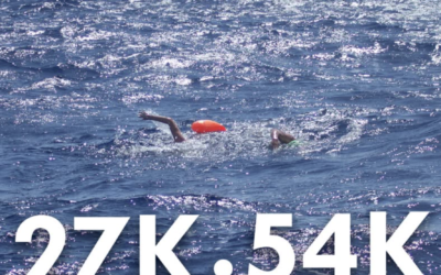 James Crabb Sets Mayan Channel Swim Record