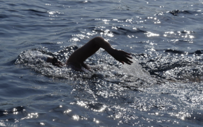 Dr. Mariam Saleh Binladen Pioneers Antibes-Cannes Crossing