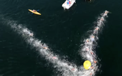 How The Pros Navigate Turn Buoys In Open Water Races